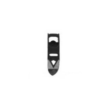 Virtue Spire Back Plate 200/260 + Button, Black