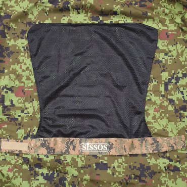 Head Wrap Camo w- WHITE Sissos logo