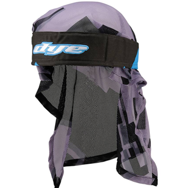 DYE Head Wrap Airstrike Cyan/Black