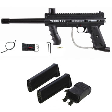 Tippmann C98 PS Black Dual feed package