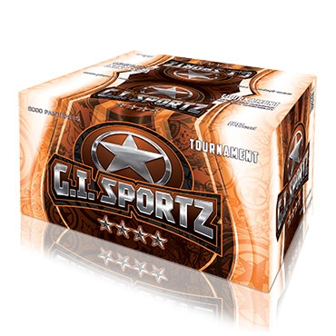 GI SPORTZ 4 STAR Paintballs .68 Cal 2000 pcs