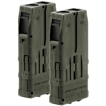 DYE DAM Mag 10 Round - 2 pack Olive