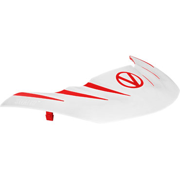 Virtue Stealth Visor red/white