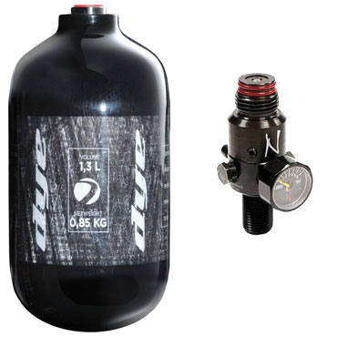 Dye Tank 4500 psi 1.3 L + Ninja HP Reg.