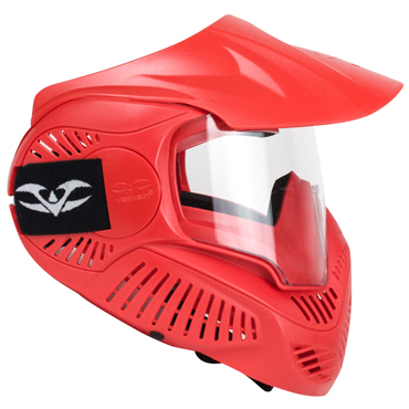 Valken MI-3 GOTCHA Single Goggle w/Top Strap-Red