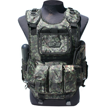 GXG Tactical Vest Digi Green