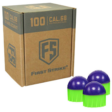 First Strike FSR 100 Round-Purple/Green-Green