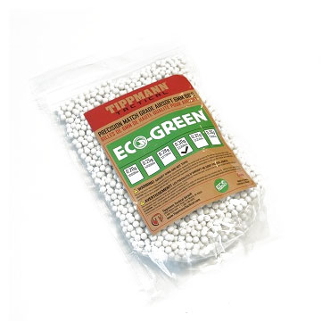 Tippmann Tactical ECO Green BBs, Airsoft Biokuula 0.36g, 1kg