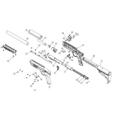 Valken GOTCHA Heavy Main Spring