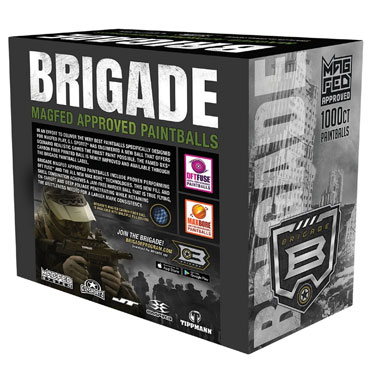 GI SPORTZ Brigade Paintballs - 1000 kpl