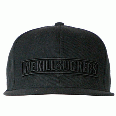 Bunkerkings Snapback Cap - WKS Black L/XL