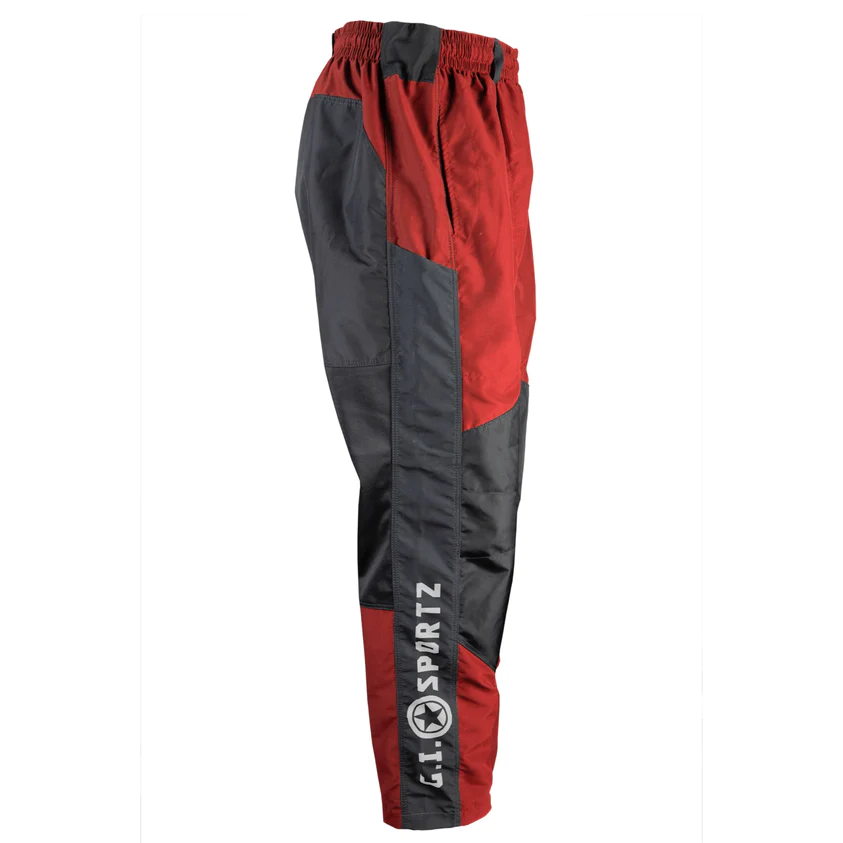 G.I. Sportz Grind Paintball Pants - Black/Red - 3XL