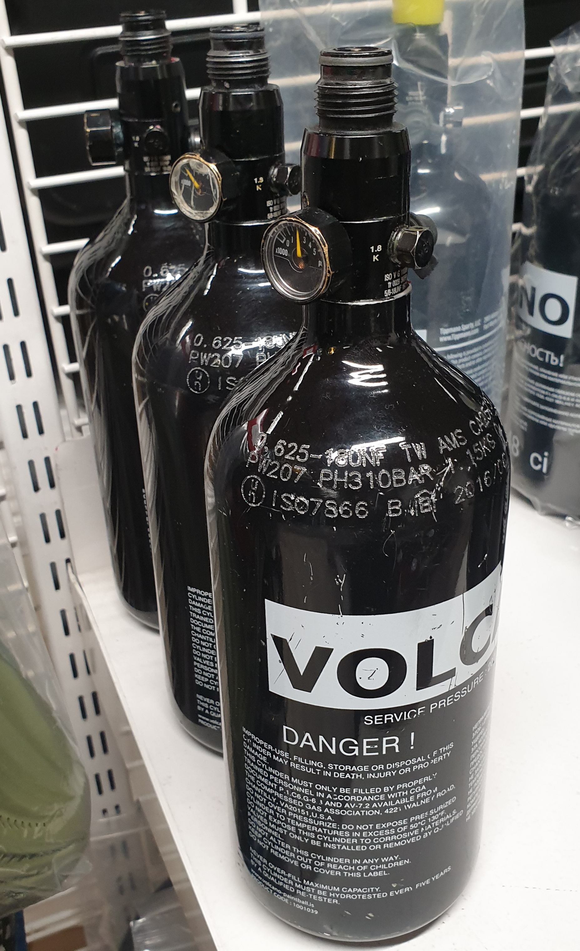 0.8L 200 BAR Pullo Regulla - KÄYTETTY 05/18