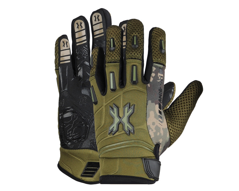 HK Army Pro Glove Olive (Full Finger) - Large