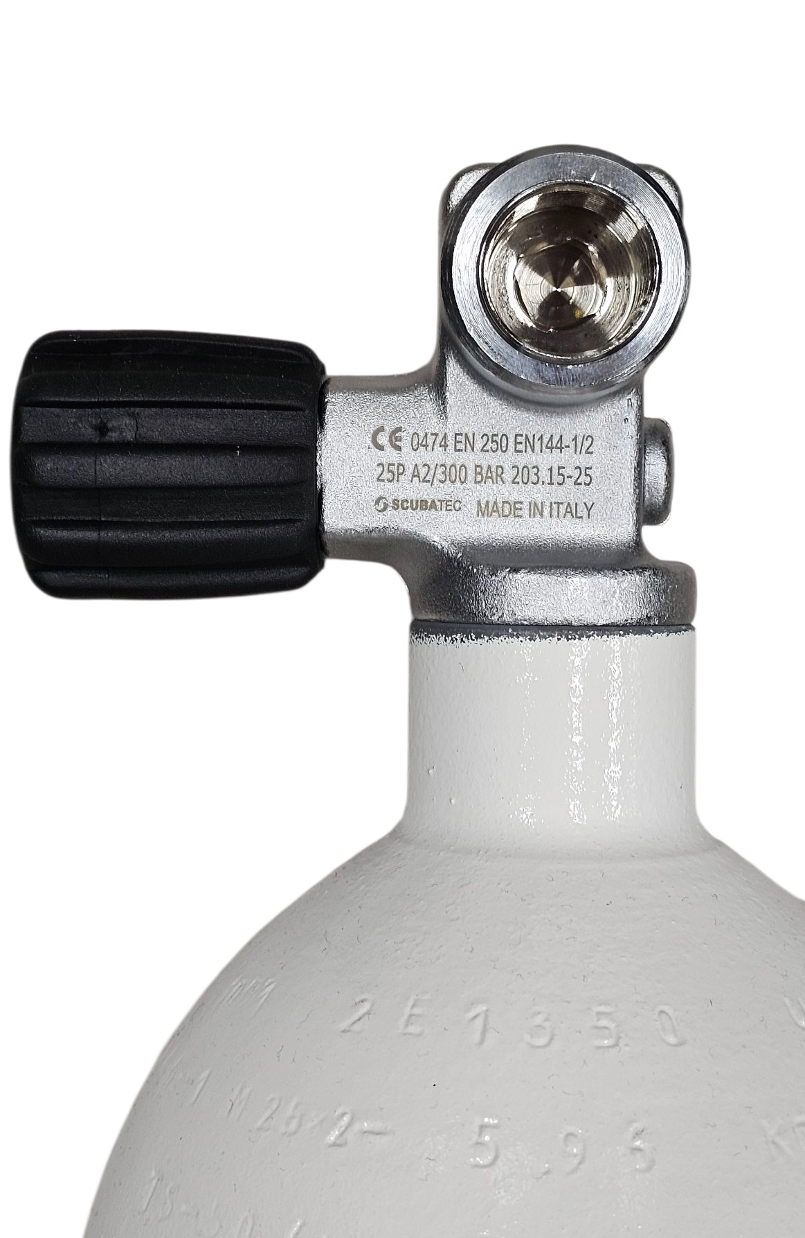 6,8L 300BAR Kevlar Scuba Tank + Valve 01/25 Hydro