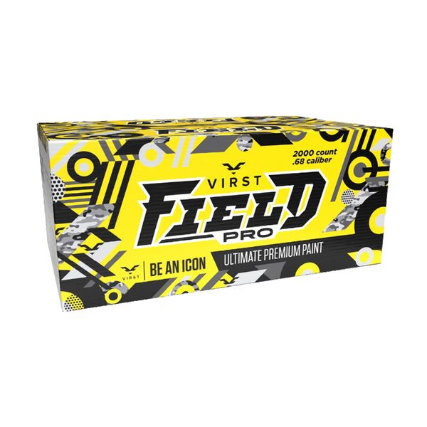 Virst Field PRO Värikuulat .68 Cal 2000 kpl Vihreä/Keltainen kova kuori