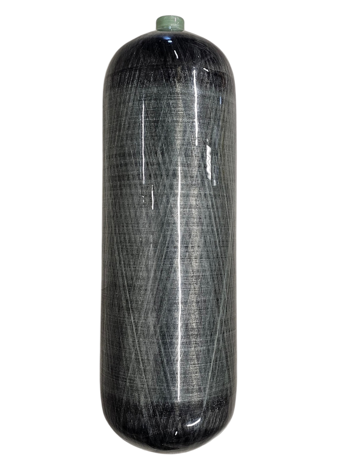 9L 300 BAR Kevlar Scuba Tank, No valve, Leima 02/26