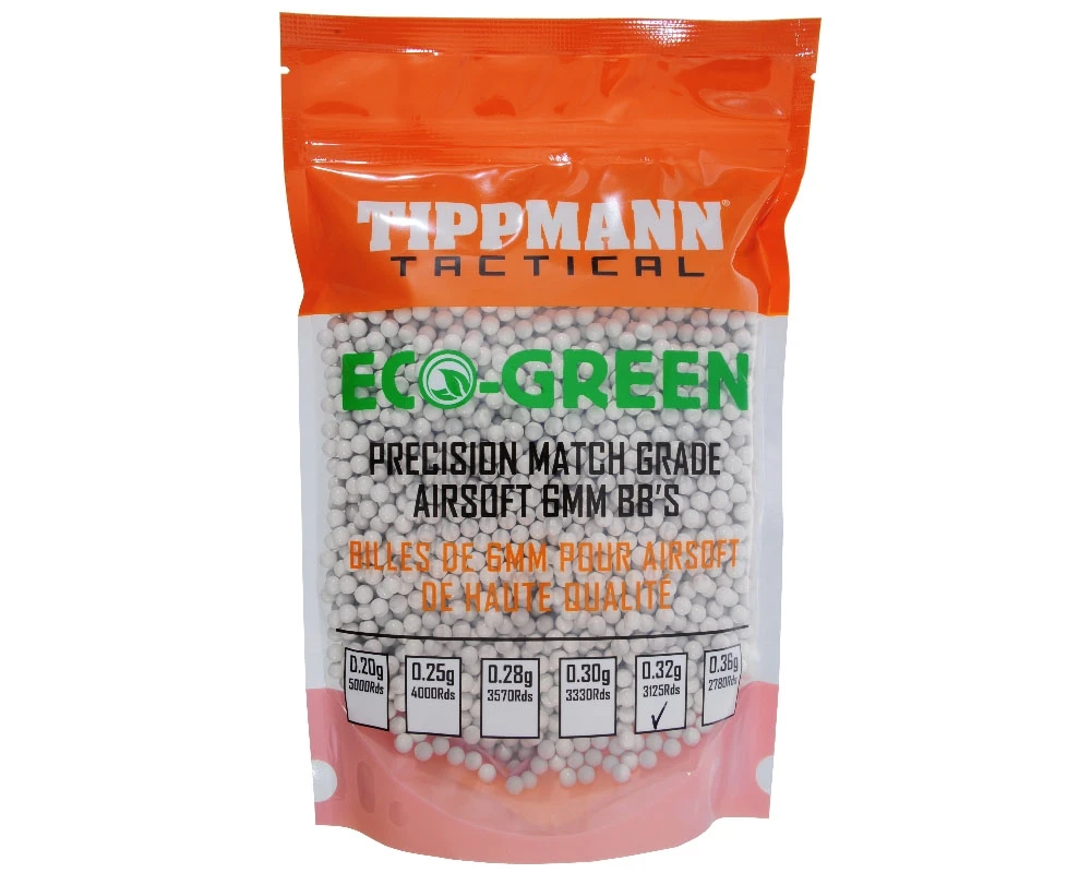 Airsoft Biokuula Tippmann Tactical ECO Green 0.20g, 1kg