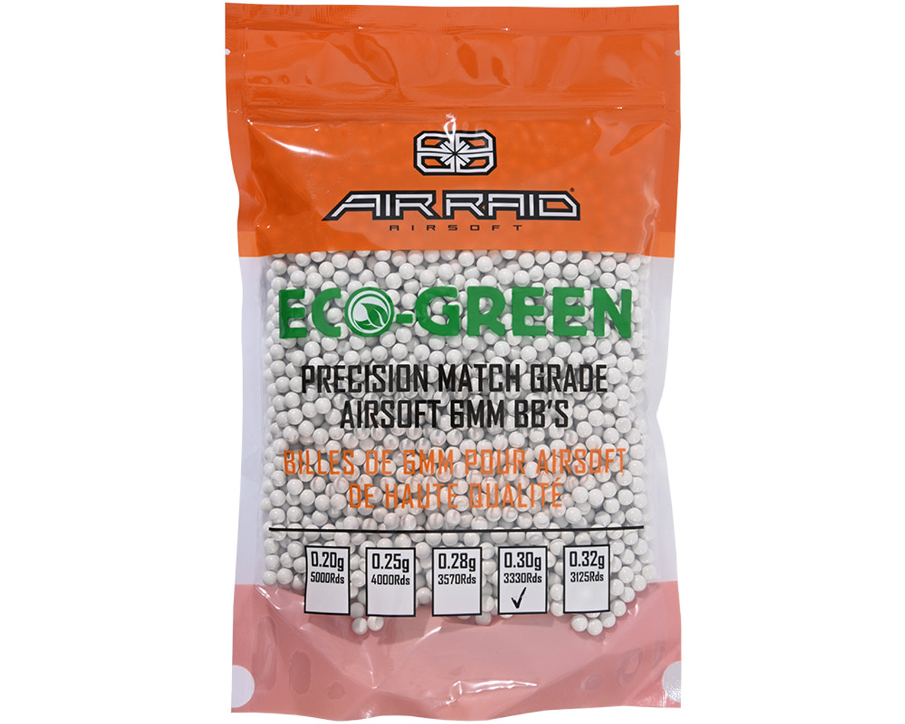 Airsoft BBs Air Raid BIO 0.30g (1KG) 3330 pcs