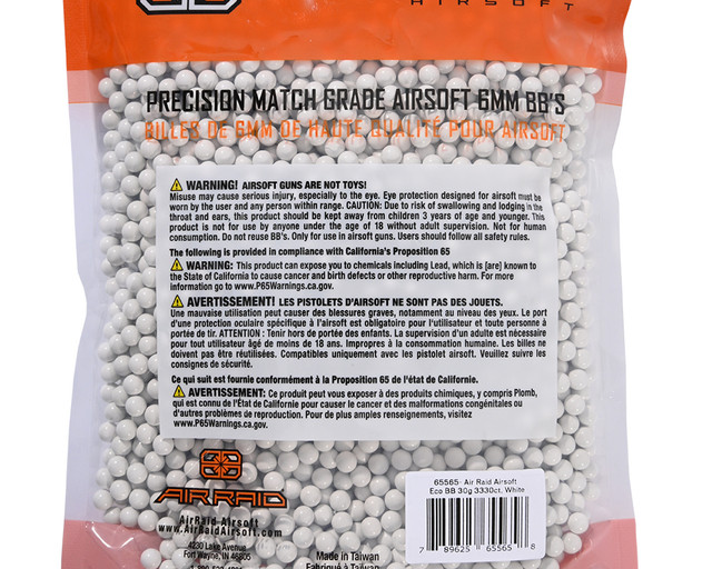 Airsoft BBs Air Raid BIO 0.30g (1KG) 3330 pcs