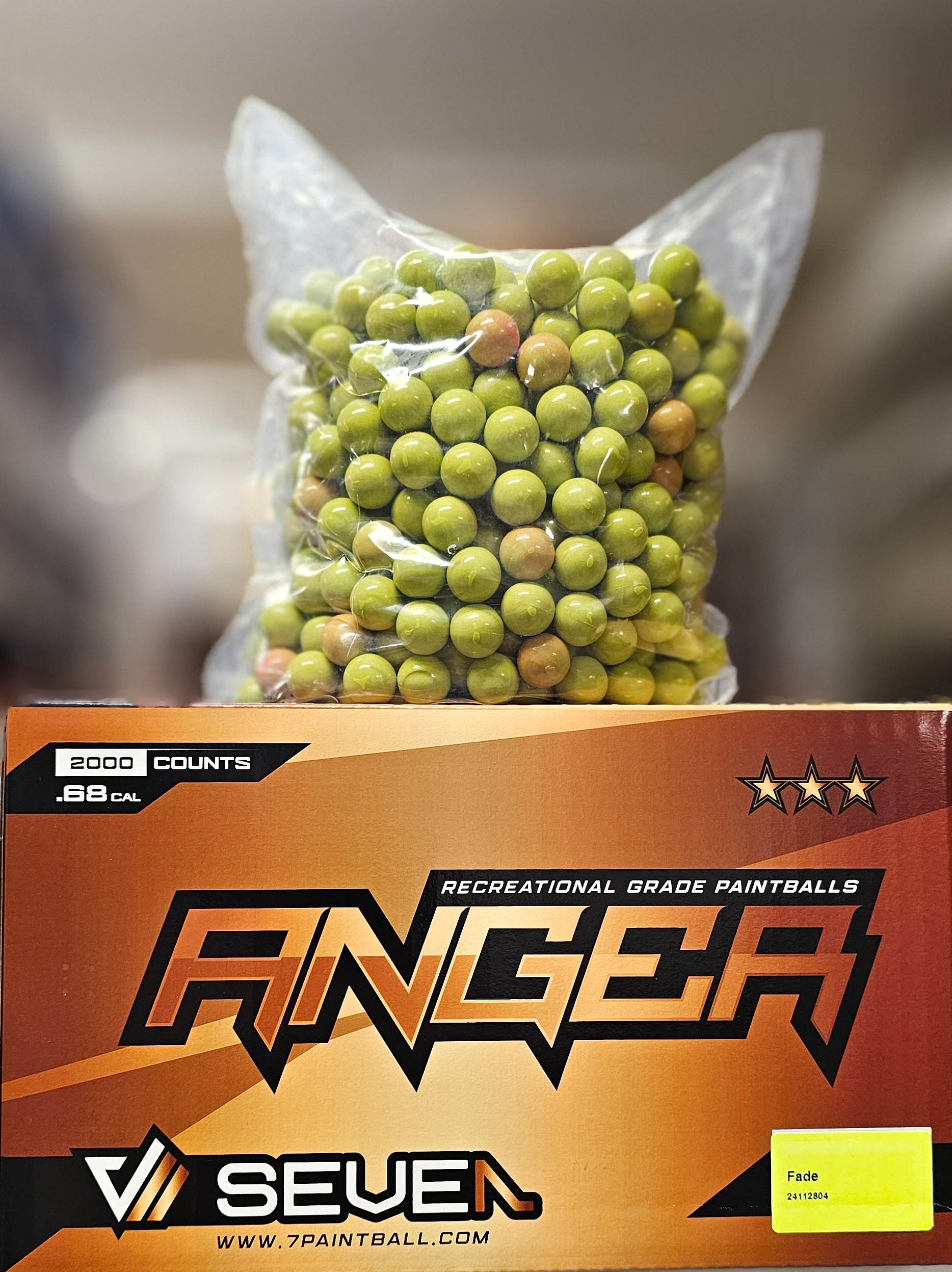 ANGER Värikuulat .68 Cal 2000kpl - Seven Määrittämätön Väri