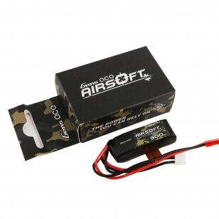 Gens ace 35C 300mAh 2S1P 7.4V Lipo Battery with JST-SYP Plug - HPA