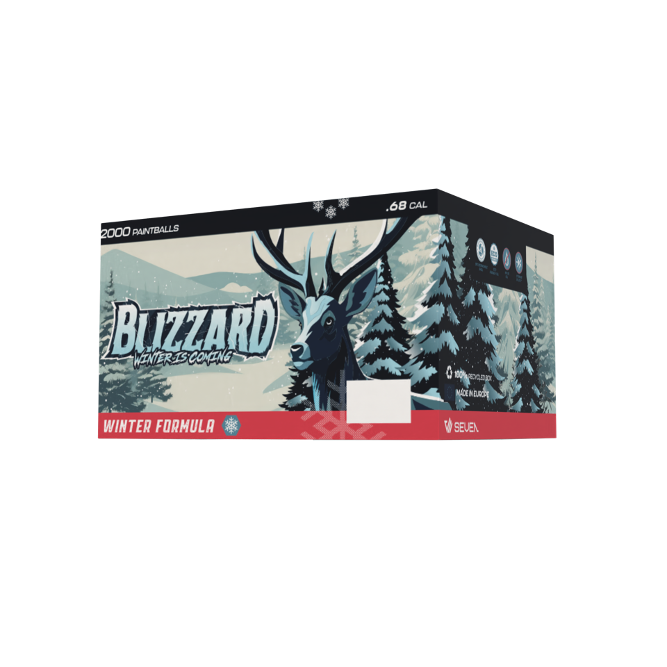 Blizzard .50 cal Värikuulat 5000 Kpl Oranssi/Keltainen - Seven Blizzard .50 cal Värikuulat 5000 Kpl Oranssi/Keltainen - Seven