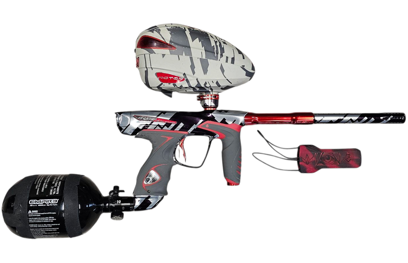 Dye DM14 + Rotor + Ilmapullo - KÄYTETTY
