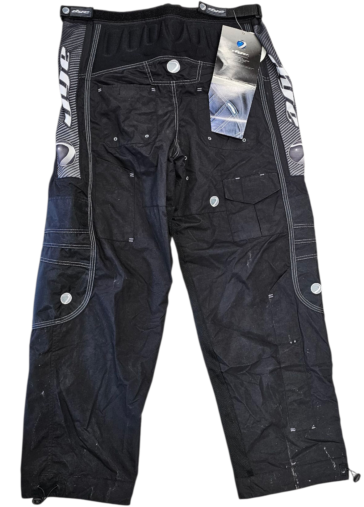 Dye Hybrid Pant 04, Black/Grey - XL