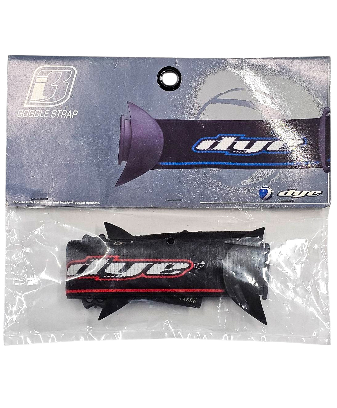 Dye I3 Pro Goggle Strap Red