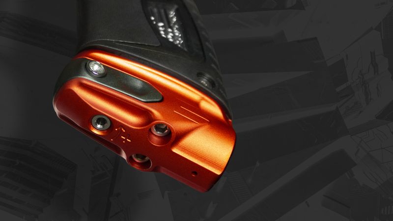 Eclipse GTek 180R Ember Storm (Charcoal/Orange)