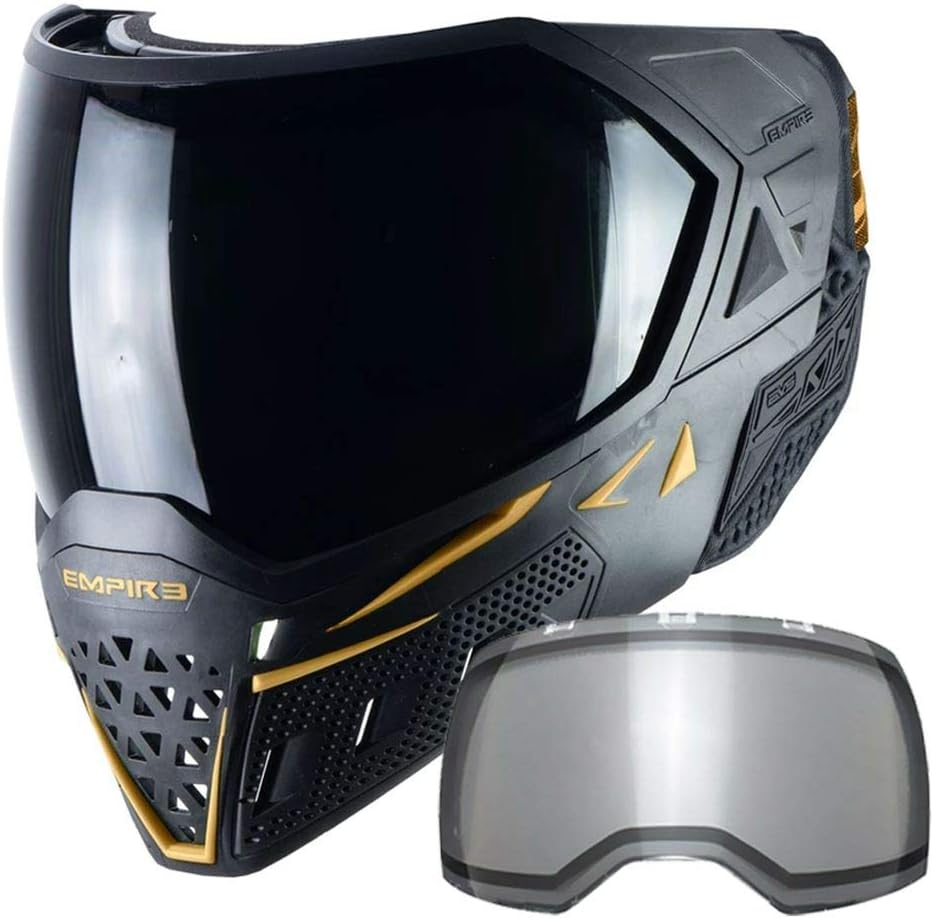 Empire EVS Goggle Black/Gold - Thermal Ninja / Thermal Clear