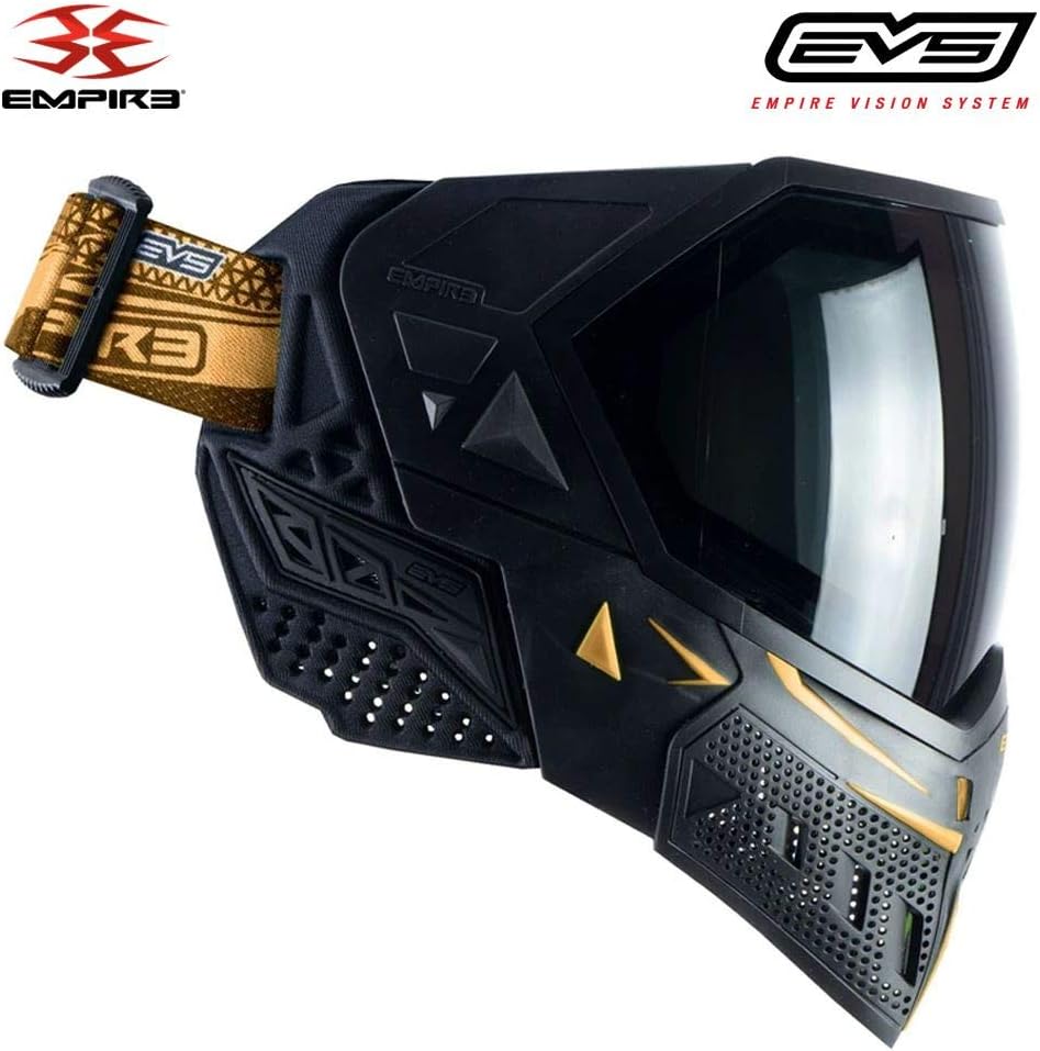 Empire EVS Goggle Black/Gold - Thermal Ninja / Thermal Clear