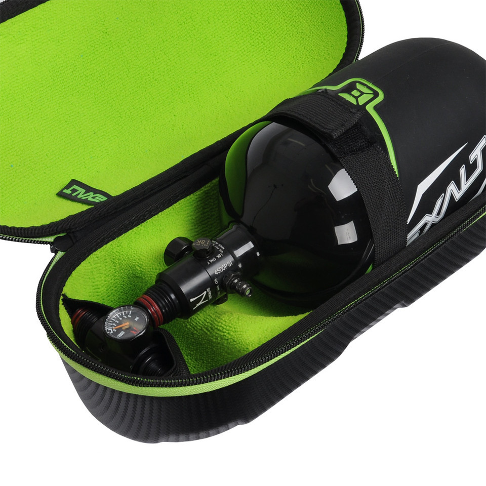 Exalt Tank Case - Black / Lime