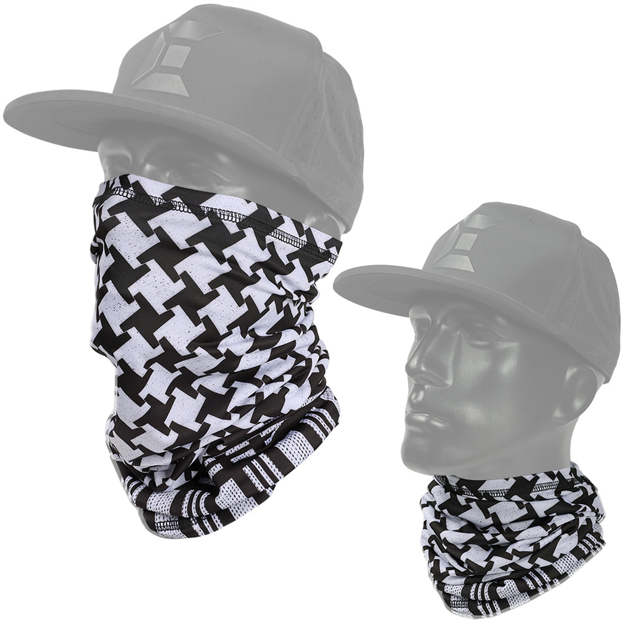 Exalt Neck Gaiter - Keffiyeh White