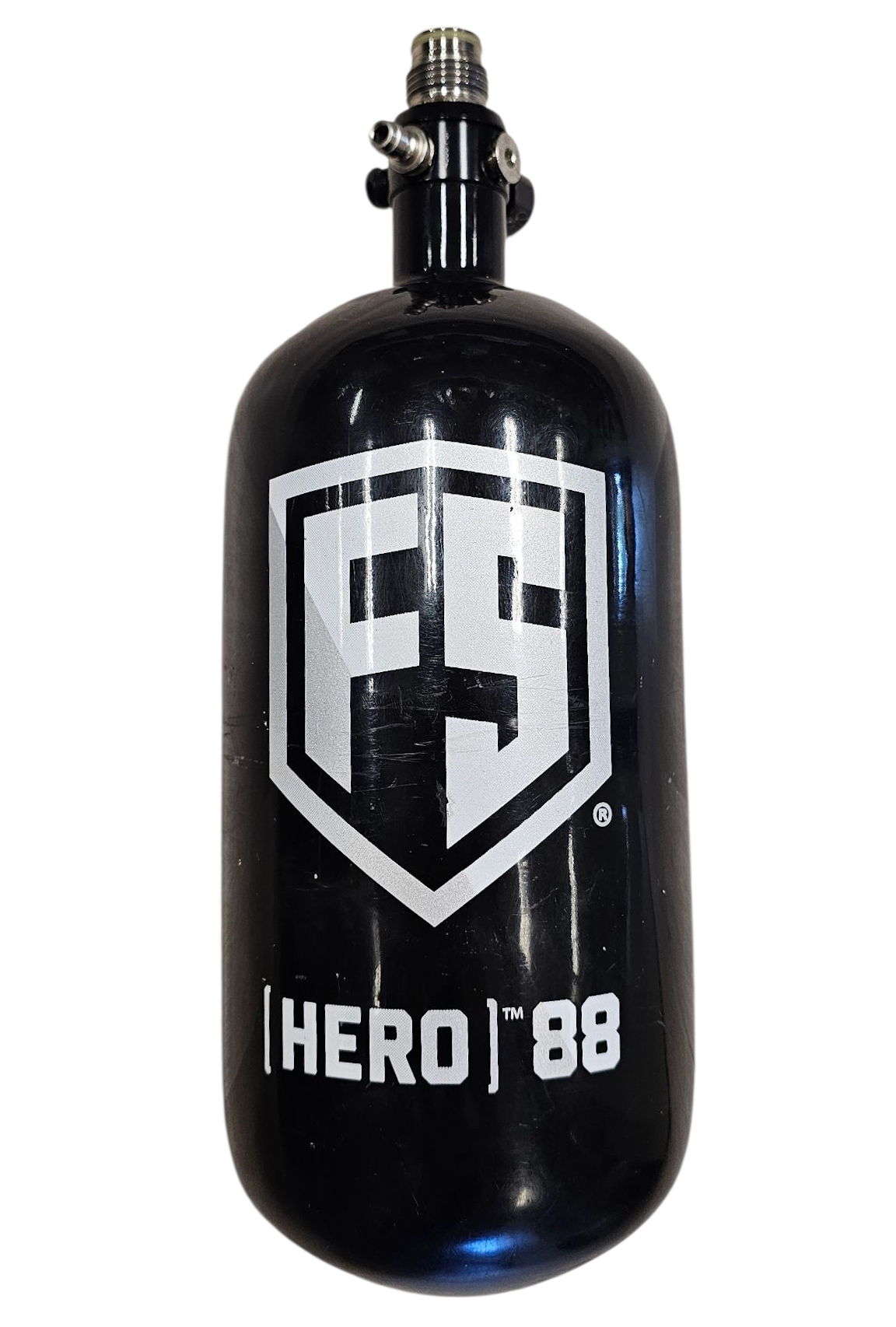 First Strike 88ci (1.44L)/4500 psi tank + Hero reg - KÄYTETTY