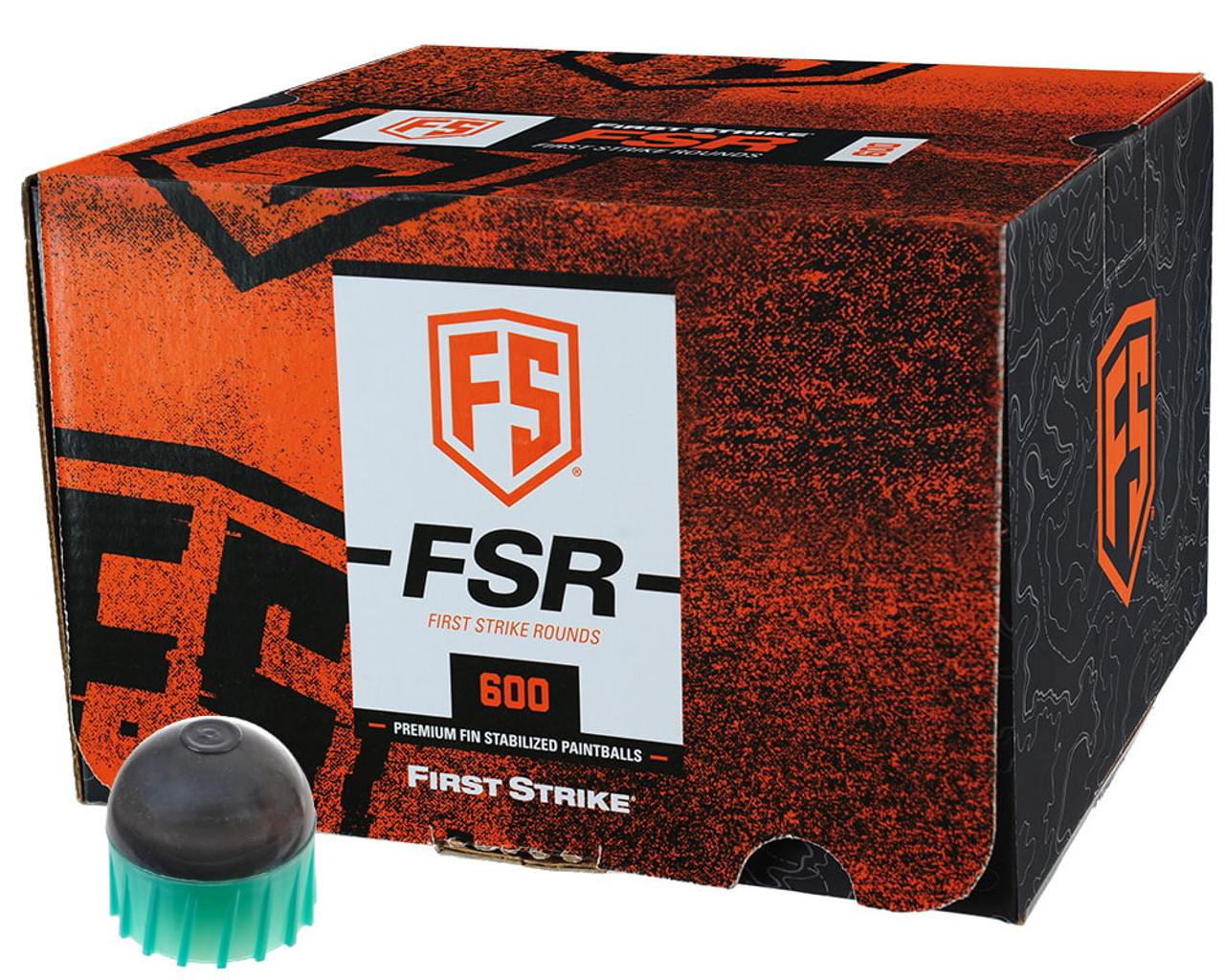 First Strike FSR 600 Round Mint Green/Orange
