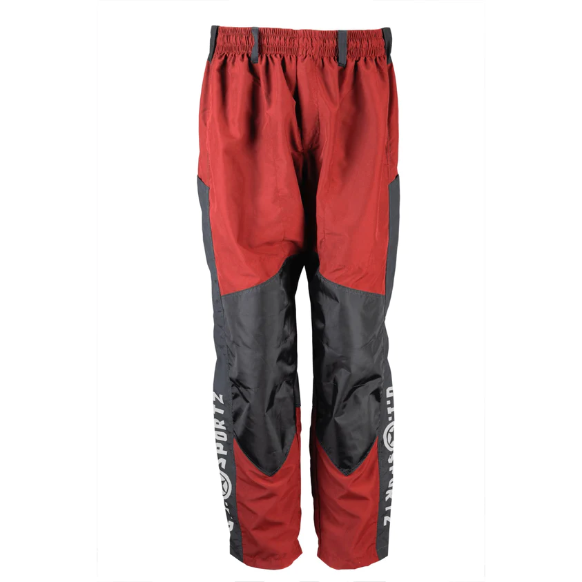 G.I. Sportz Grind Paintball Pants - Black/Red - Small