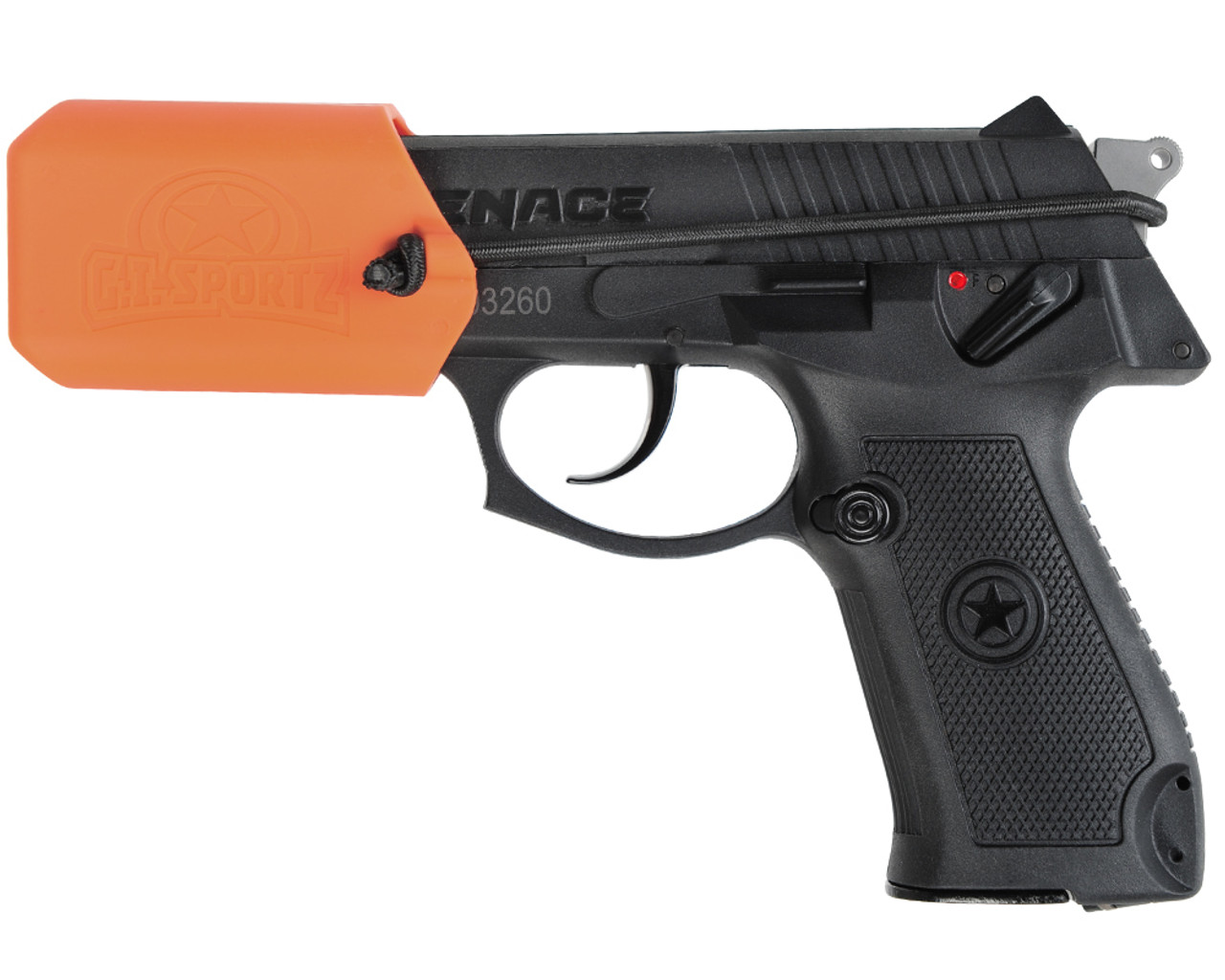 GI Brigade Menace .50 cal Pistol, Black