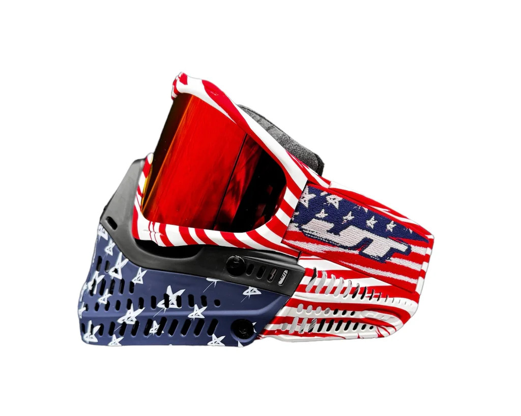 JT Spectra Proflex LE Goggle Patriotic w/ Red Chromatic Thermal Lens