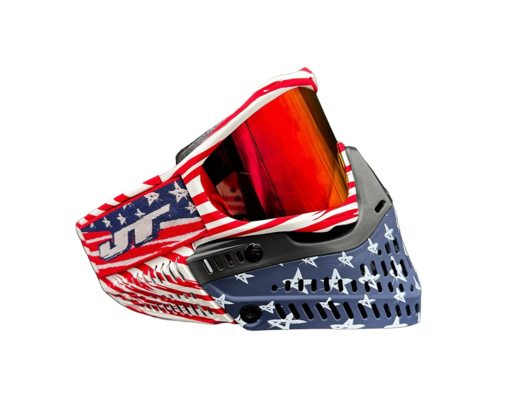 JT Spectra Proflex LE Goggle Patriotic w/ Red Chromatic Thermal Lens
