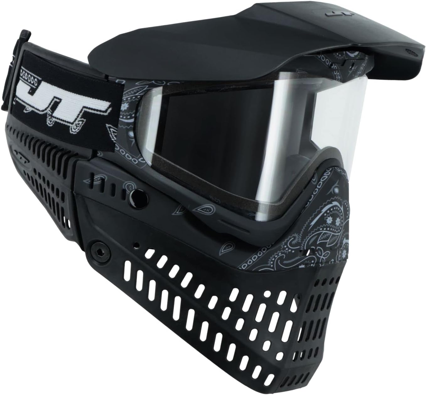 JT Spectra Proflex LE Goggle Bandana Black w/ Clear & Smoke Thermal