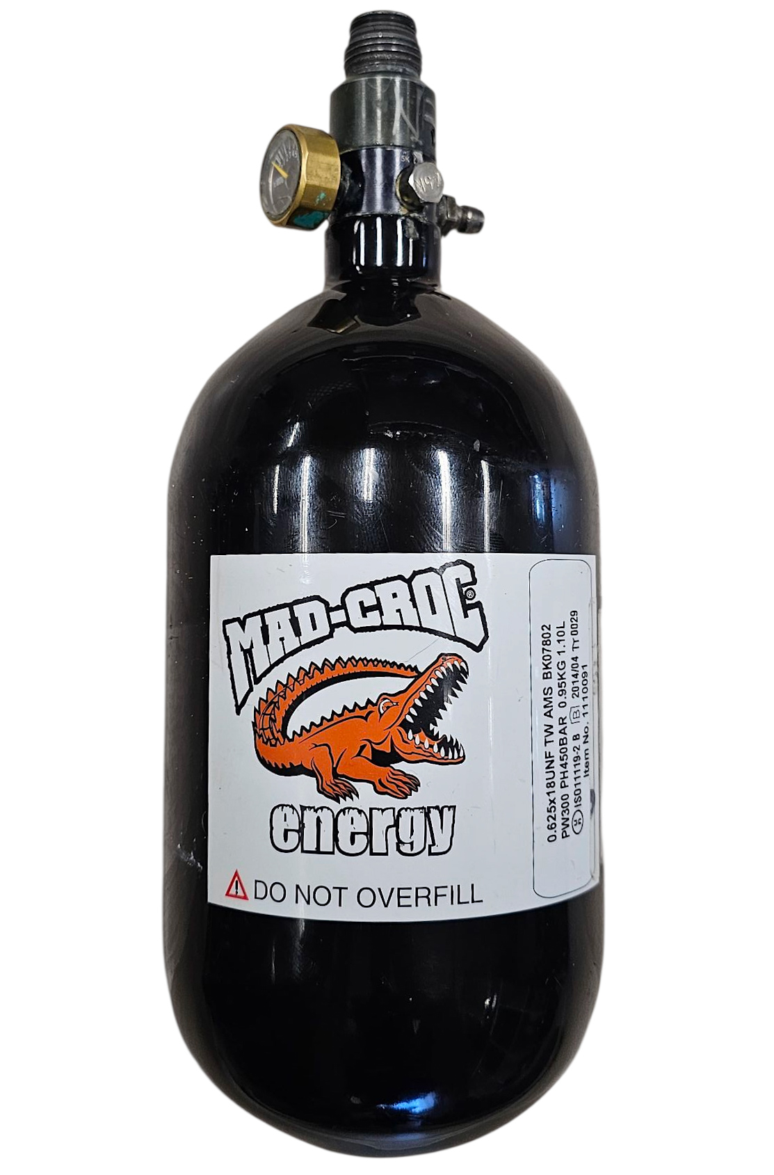 Mad Croc 1.1L 300 bar pullo + Regu leimattu 05/2026