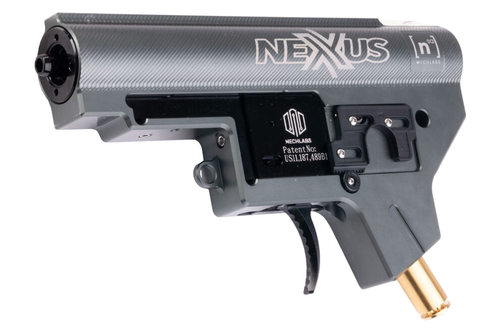 MechLabs NEXXUS CNC HPA Engine for M4/M16 Airsoft AEG - Stand Alone GREY