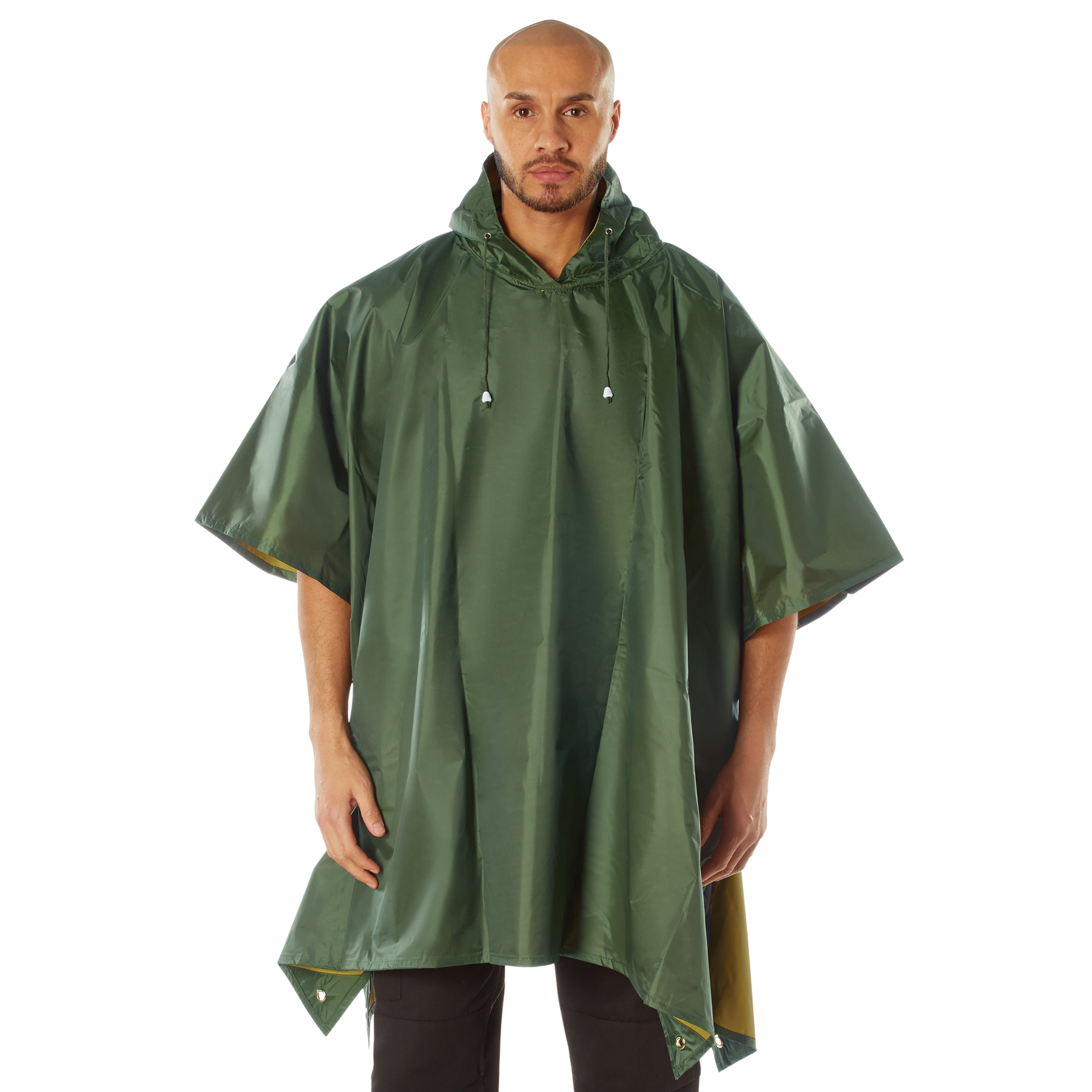 Rothco Reversible Rubberized Poncho Rothco Reversible Rubberized Poncho