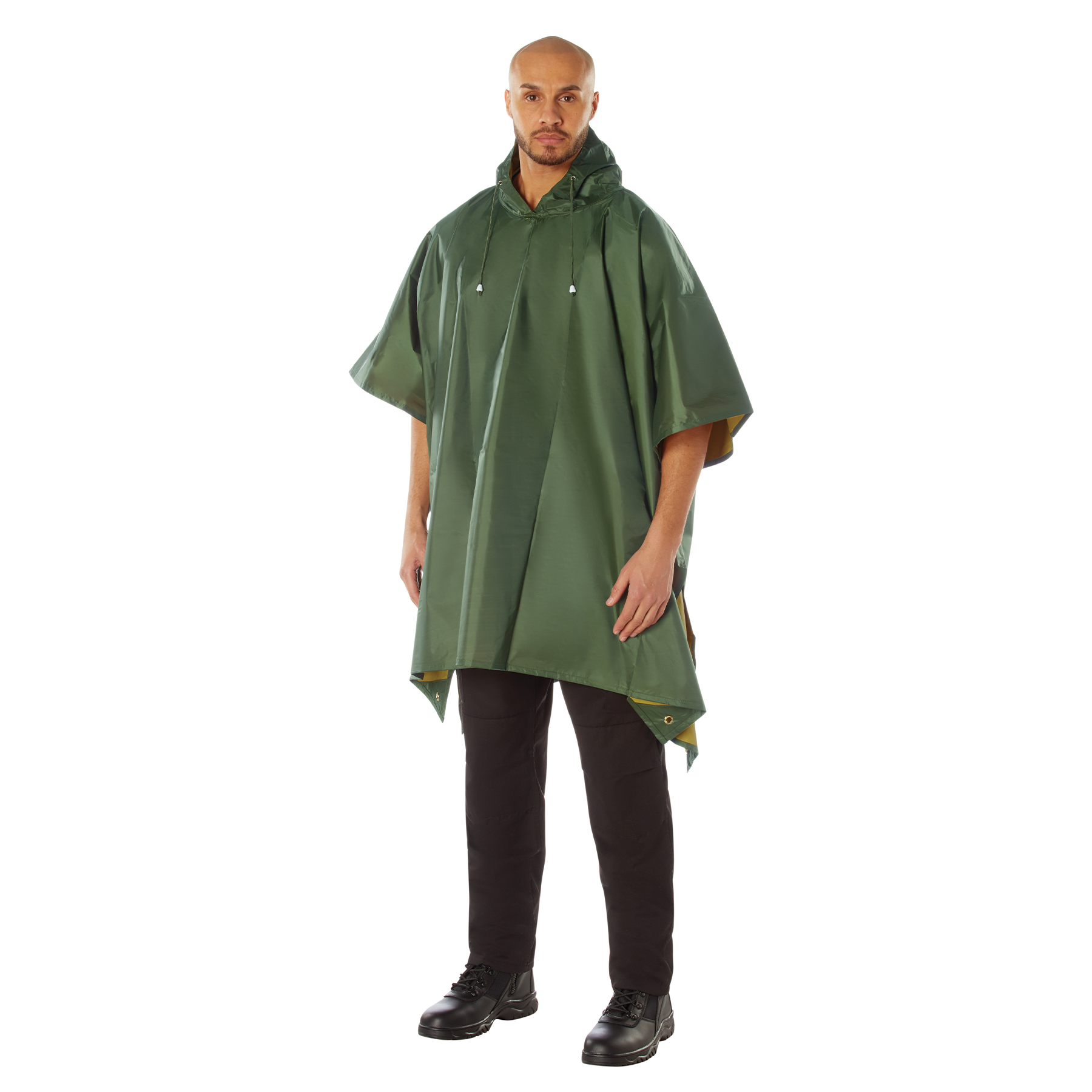 Rothco Reversible Rubberized Poncho Rothco Reversible Rubberized Poncho