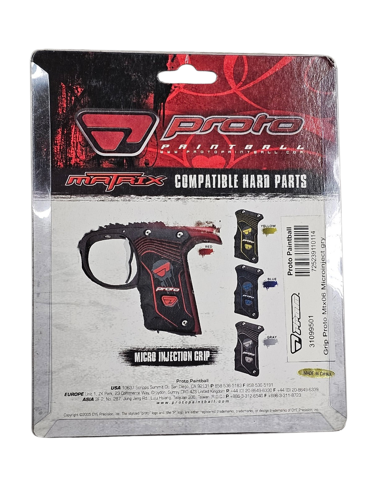 Proto Grip Mtx06 Microinject gry