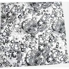 Eclipse Emortalis Bandana Valkoinen/Musta