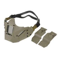 Hard Shell Half Fast Mask - Khaki [TMC]