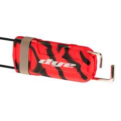 Dye Barrel Sock Flex TWST  Red/blk